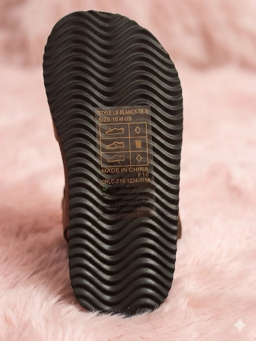 NWT Lucky Brand Toddler Blanc Cork Sandals Brown Size 10